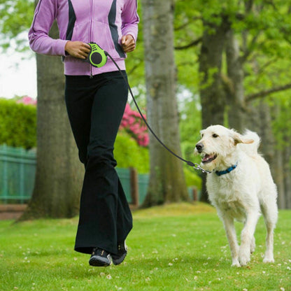 Automatic Retractable Dog Leash - Dual Size Options with Brake & Lock Safety System