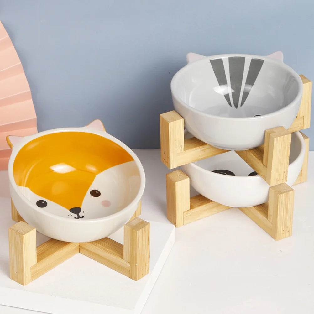 1 Set of Pet Feeder Bowl Cat Dog Water Drinking Bowl Pet Eating Bowl Pet Supply