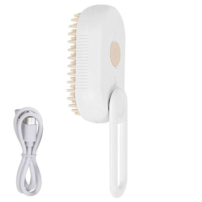 2 in 1 Pet Cat Steam Brush Pet Electric Spray Massage Comb Pet Hair Removal Comb