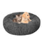 Dog Bed & Cat Bed, Anti-Anxiety Puppy Bed Warming Cozy round Soft Pet Bed, Machine Washable Calming Donut Bed