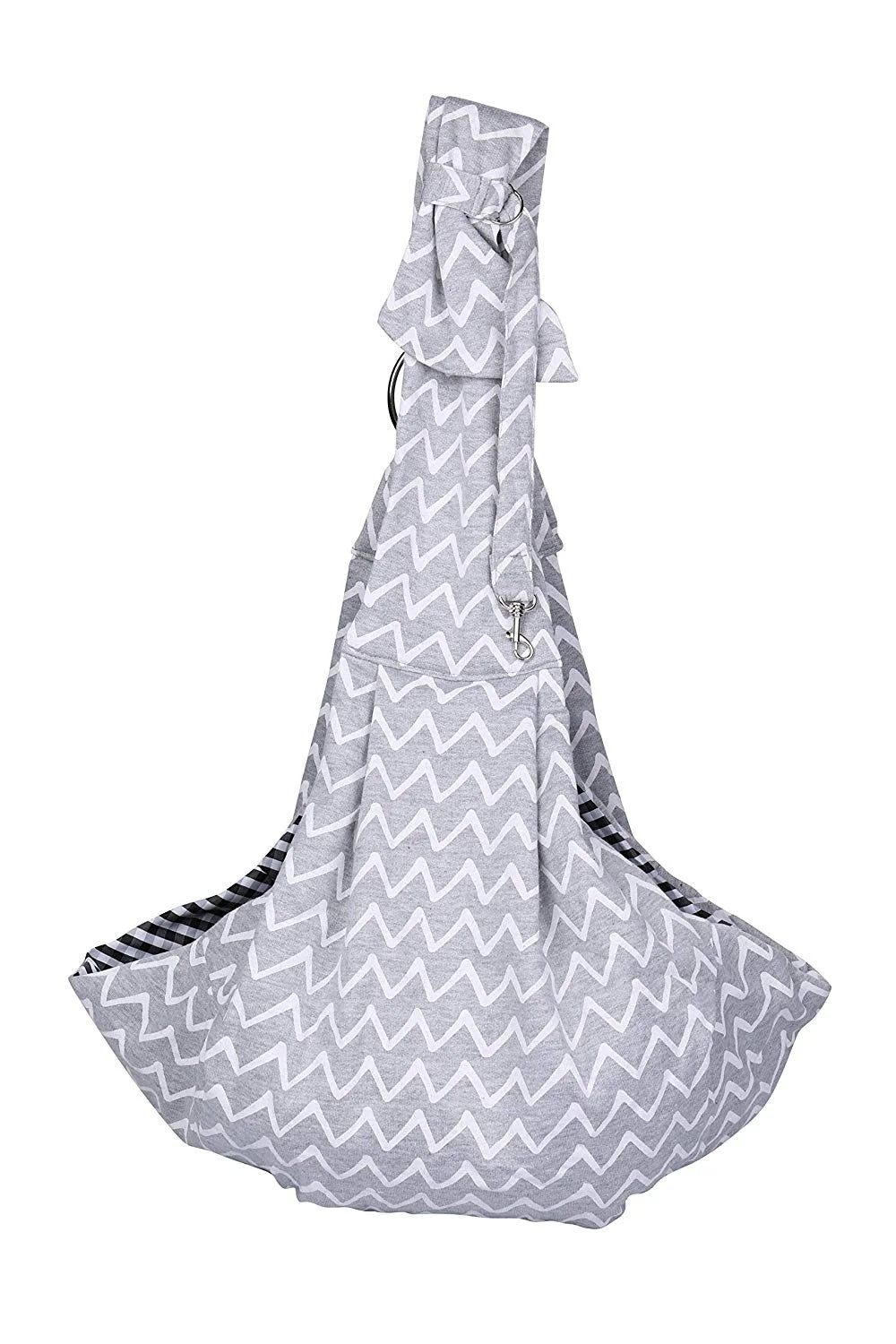 Adjustable Pet Sling Carrier Bag, Gray