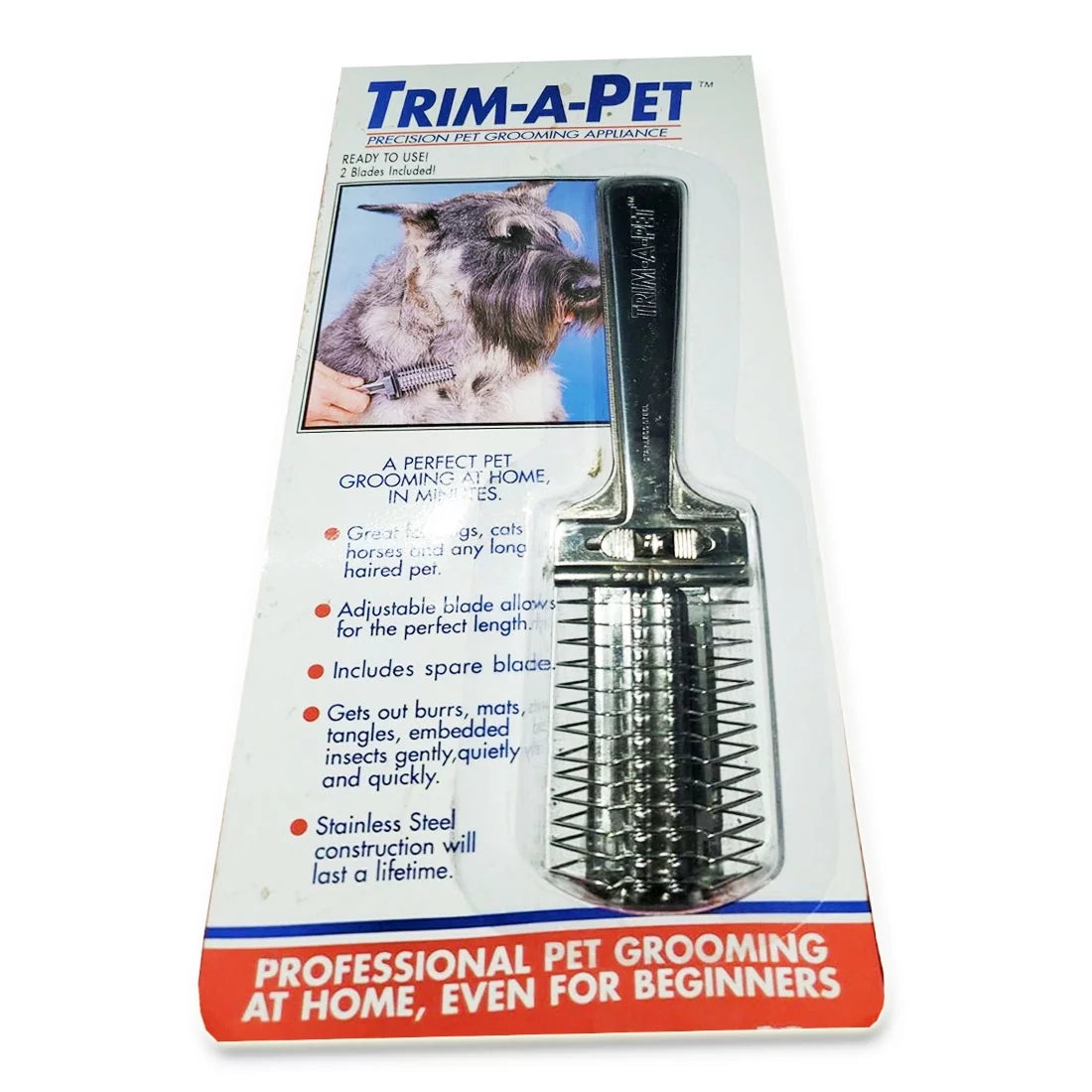 - Precision Pet Grooming Appliance Trimming for Long Haired Dogs Cats Horse- Grey