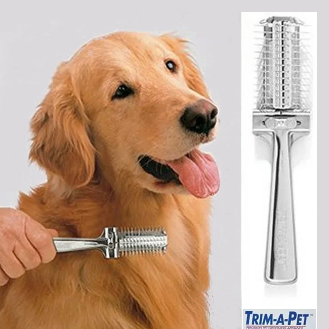 - Precision Pet Grooming Appliance Trimming for Long Haired Dogs Cats Horse- Grey