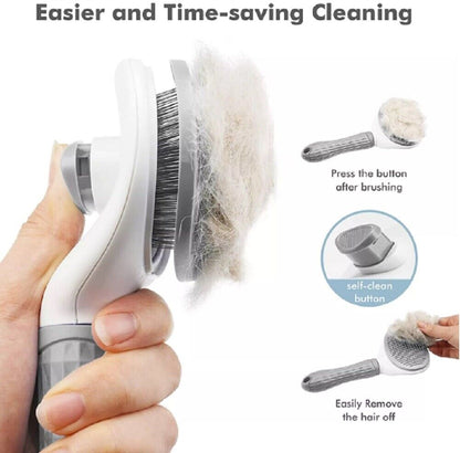 Pet Hair Remover Brush-Self-Cle