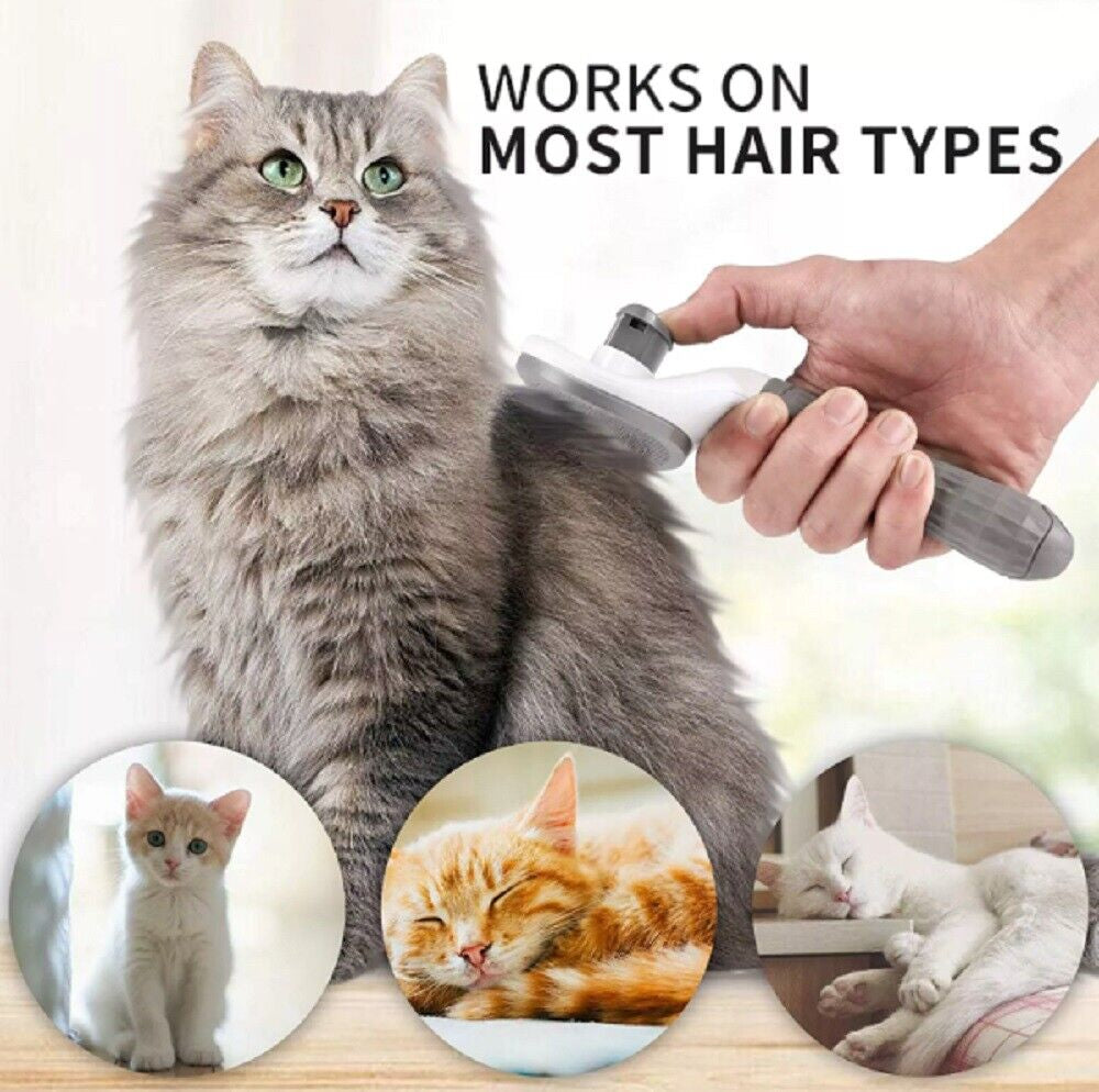 Pet Hair Remover Brush-Self-Cle