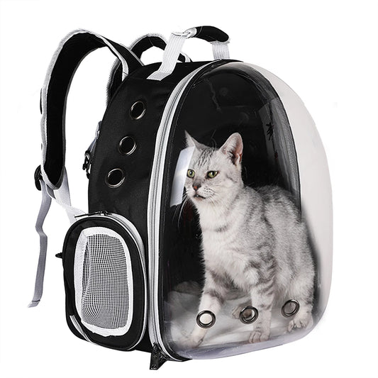 Premium Cat Backpack Carriers Bubble, Clear Pet Carrier Backpack Bag for Cat Puppy Small Dogs