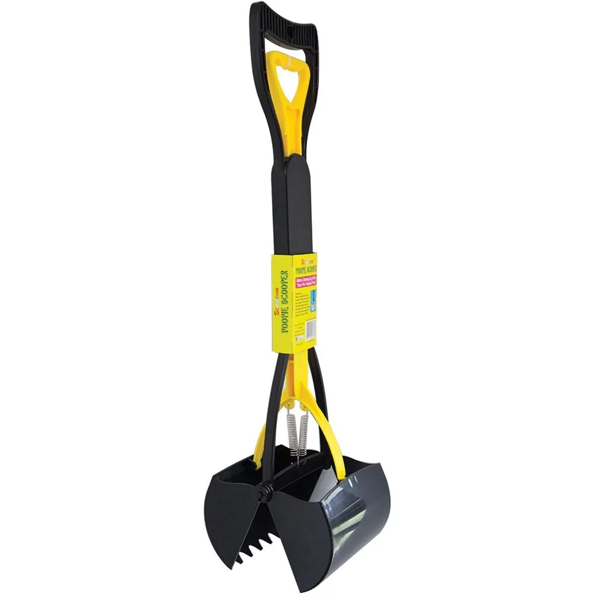 Scoochie Dog Poopie Scooper-Yellow & Black