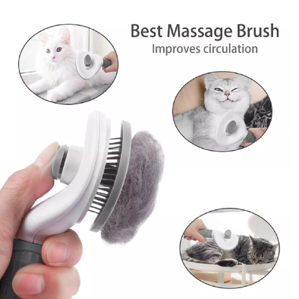 Pet Hair Remover Brush-Self-Cle